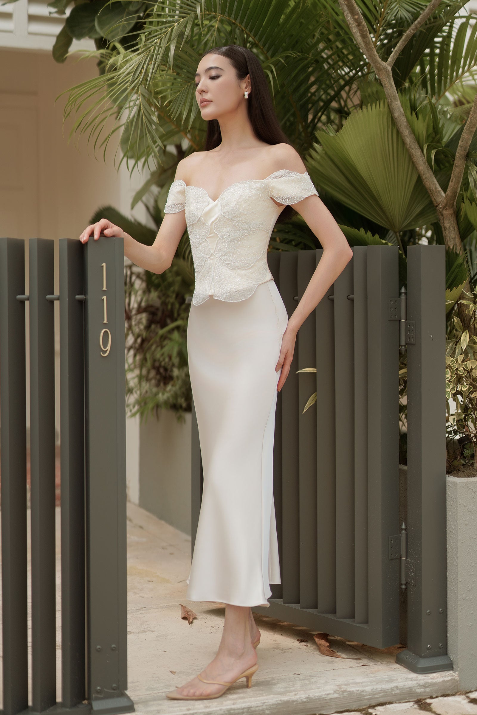 Maison Corset Top (Pearl)