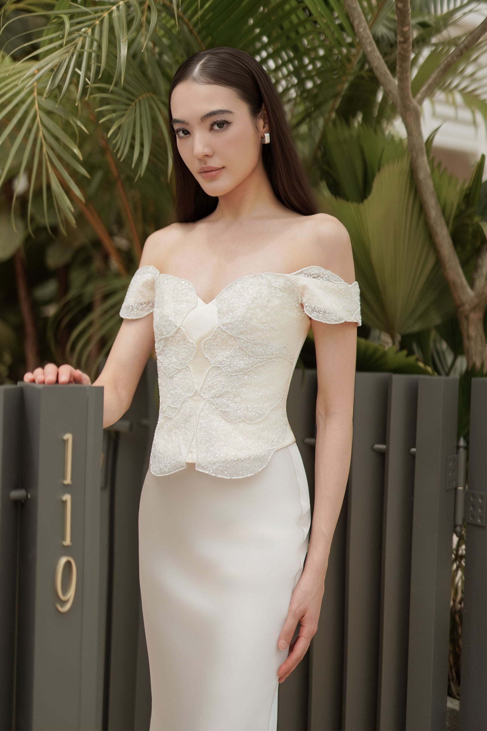 Maison Corset Top (Pearl)