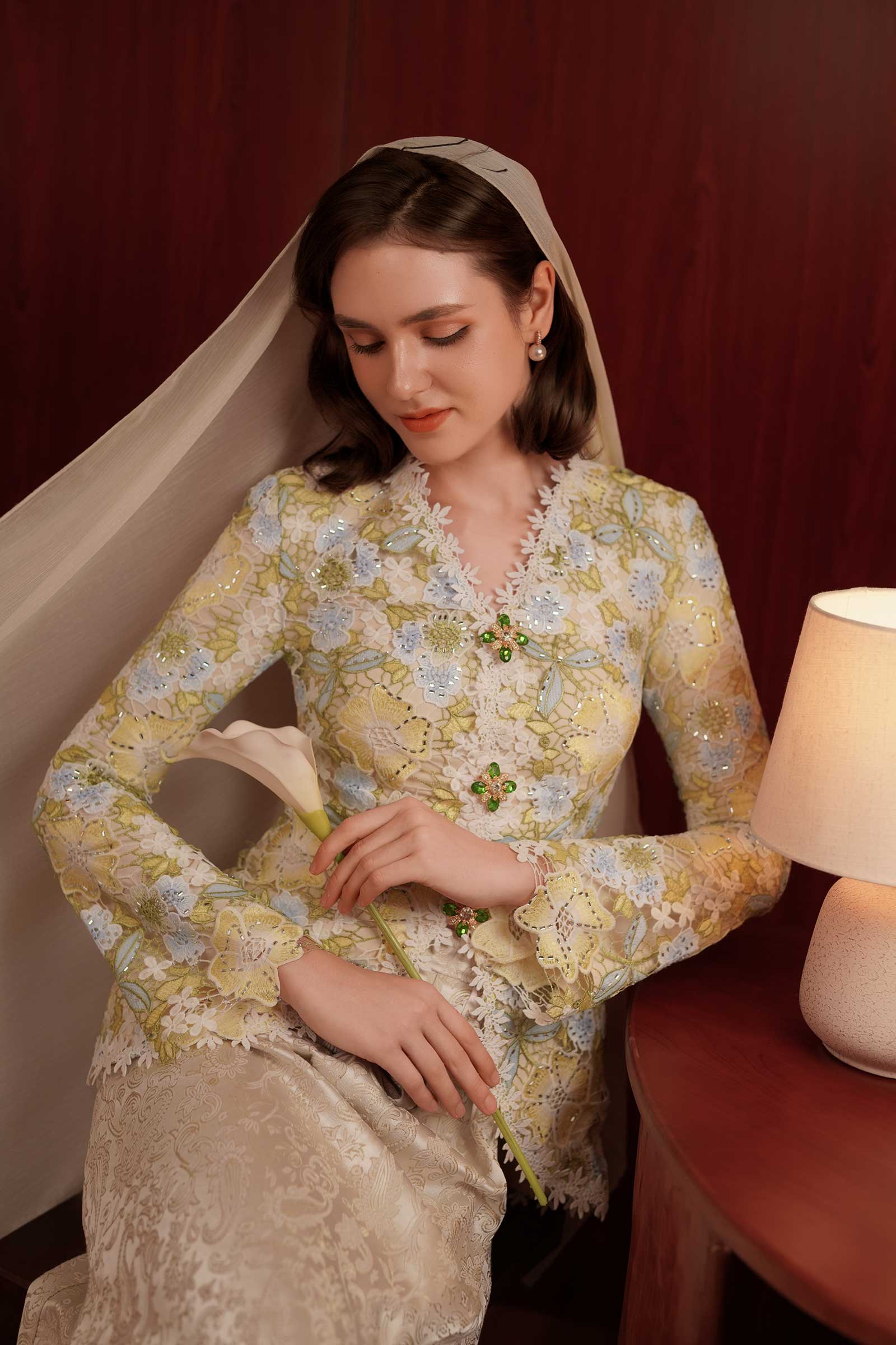 Ariana Kebaya Top