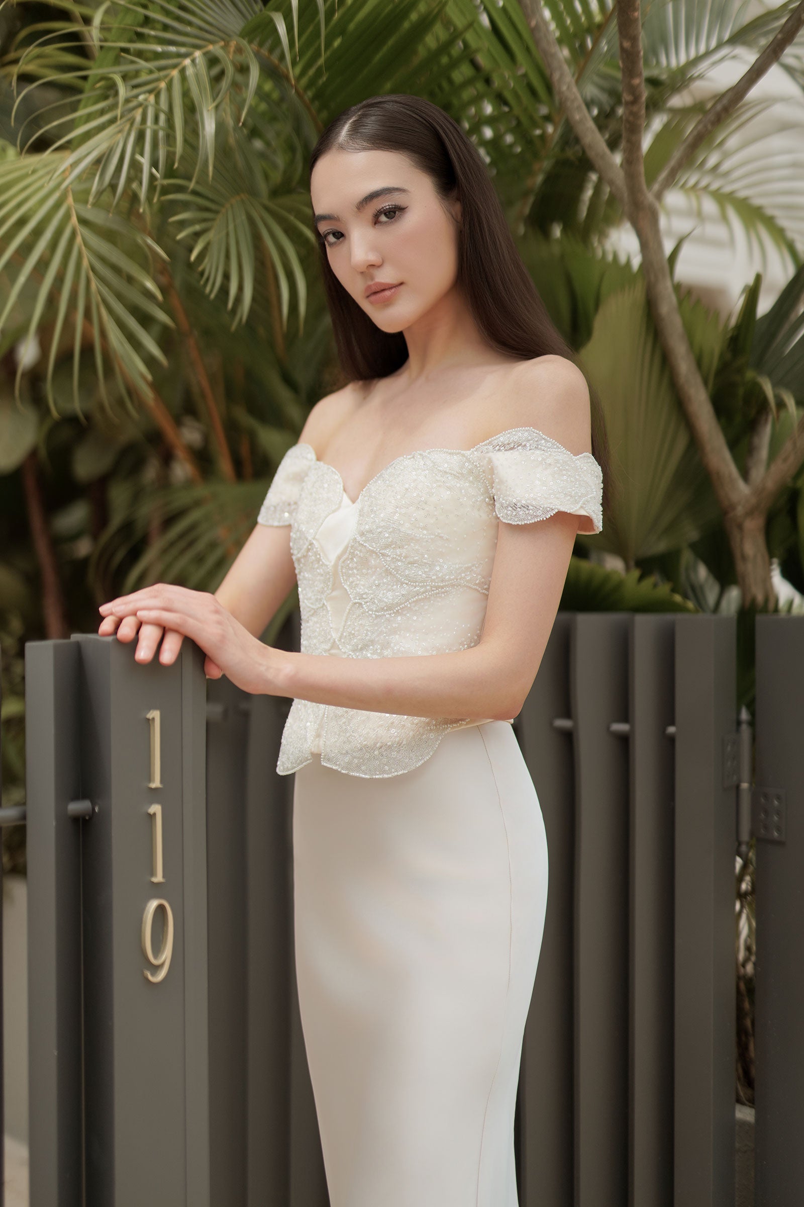 Maison Corset Top (Pearl)