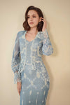 Rosalie Kebaya Top (Bluebell)