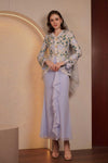Ansia Demure Kebaya Set (Blue)