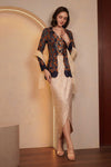 Kemboja Modern Kebaya Set (Champagne)