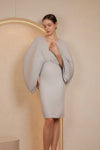 Jen Dress (Greyish Blue)