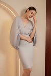 Jen Dress (Greyish Blue)