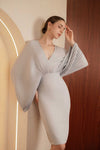 Jen Dress (Greyish Blue)