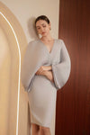 Jen Dress (Greyish Blue)