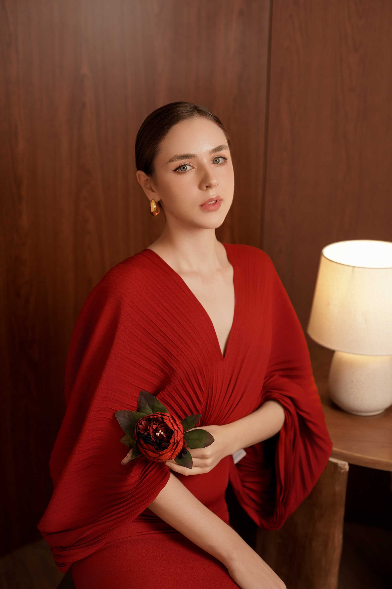 Jen Dress (Red)