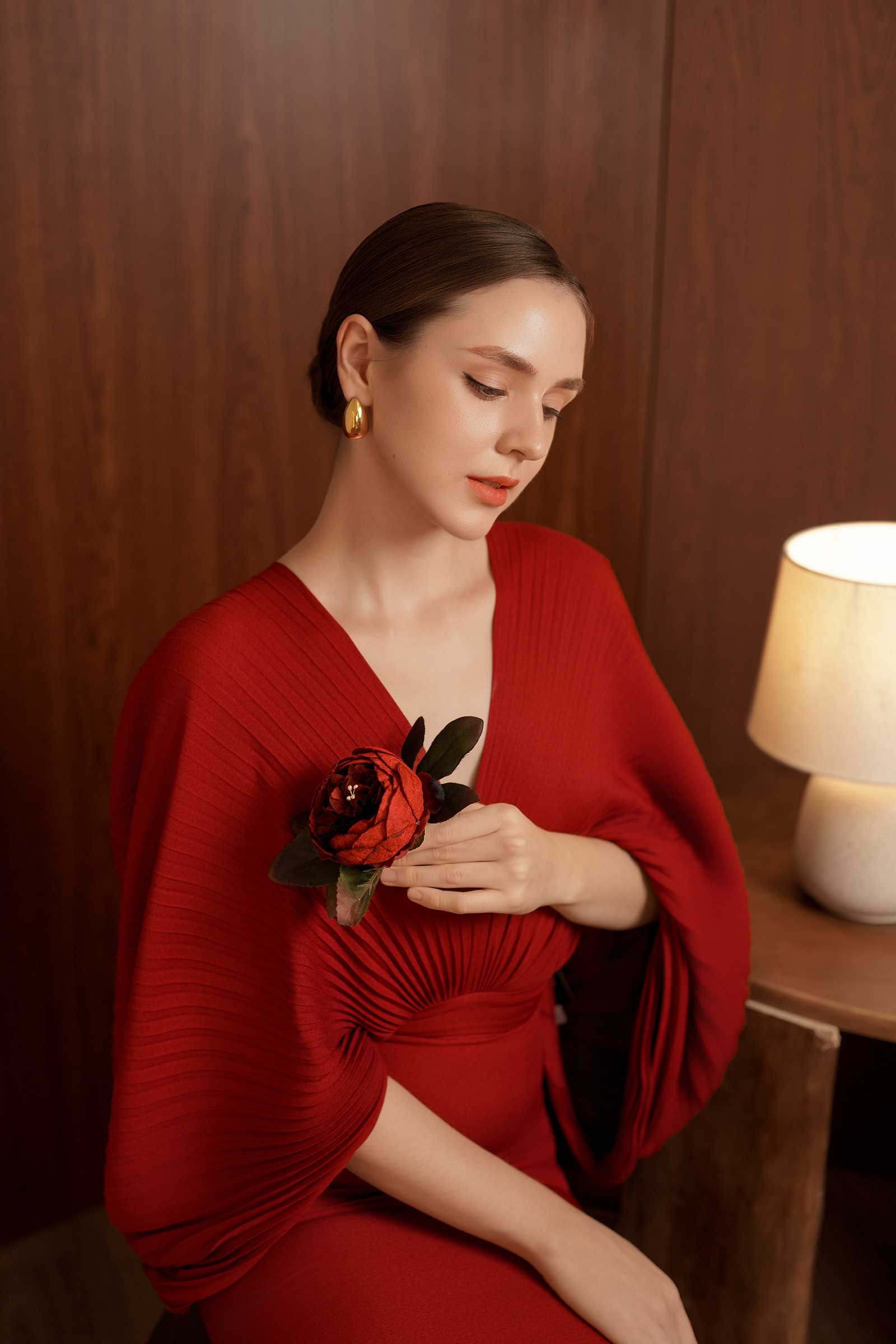 Jen Dress (Red)