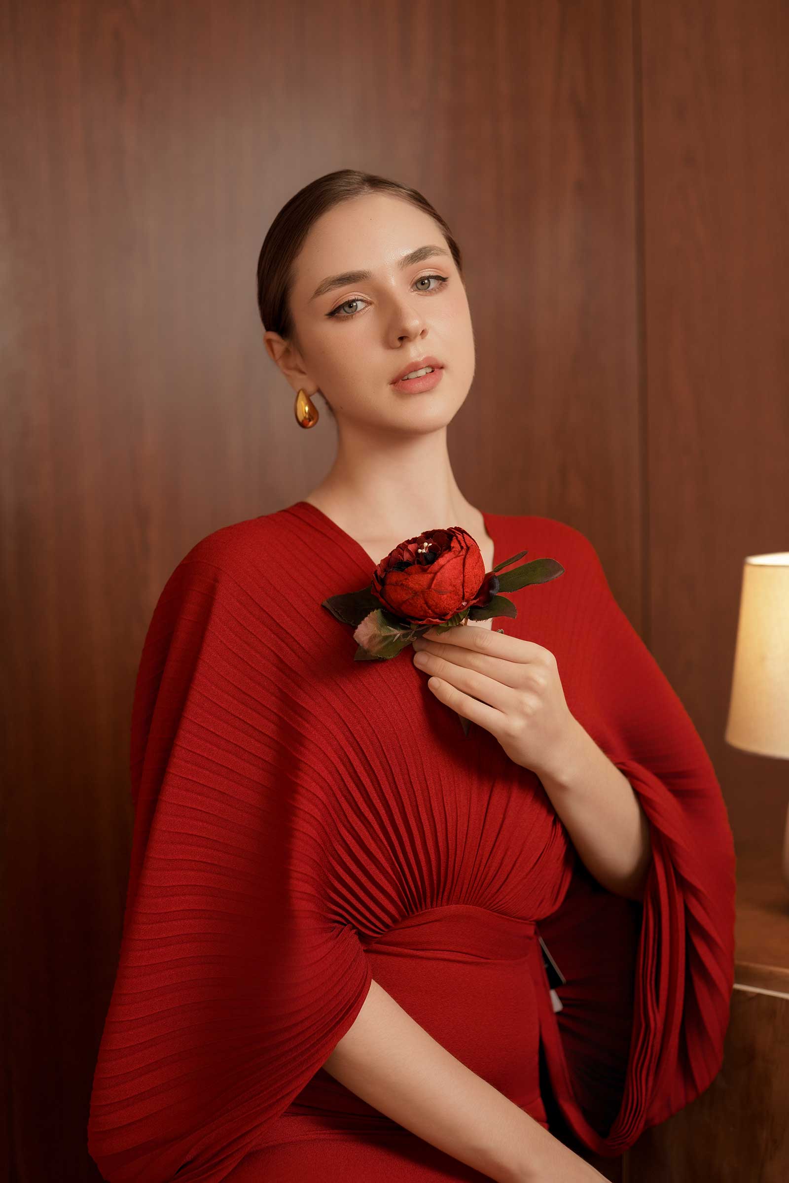 Jen Dress (Red)