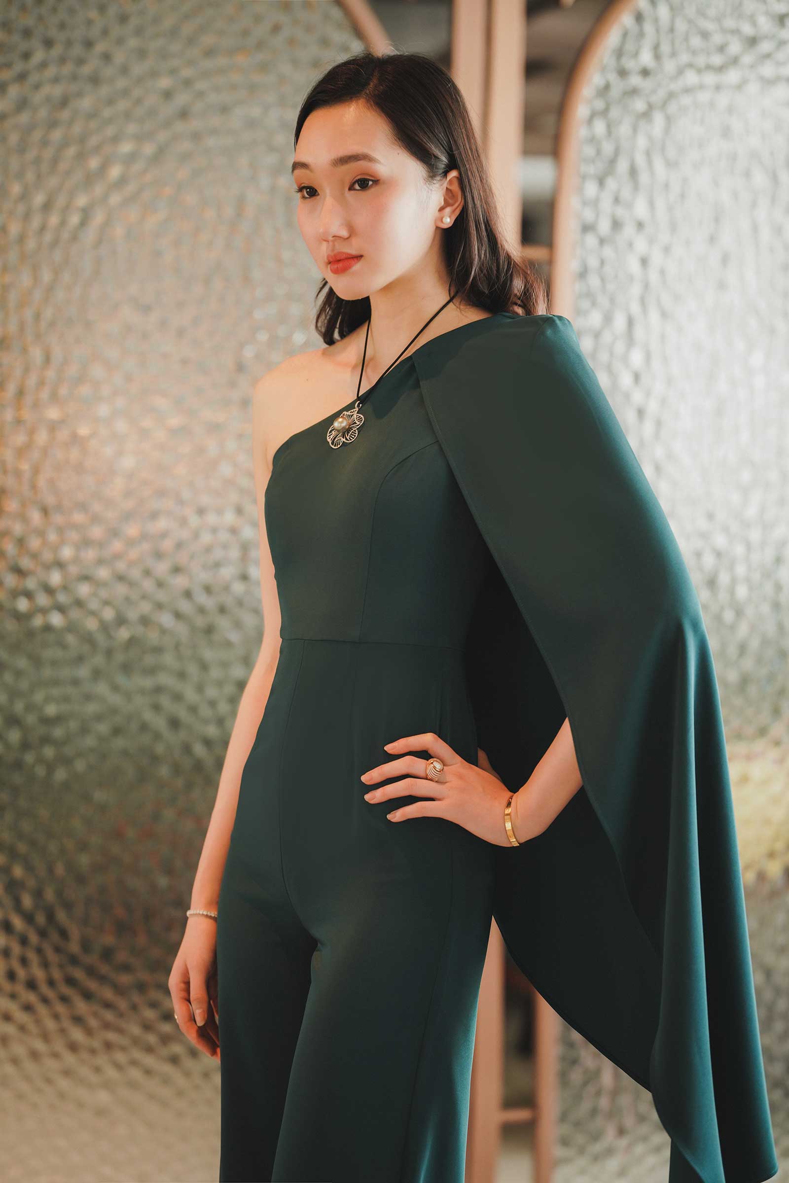 Daveir Jumpsuit (Green)