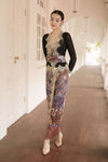 Soleil Kebaya Set (Black)
