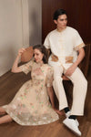 Fleur Qipao (Champagne)