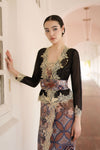 Soleil Kebaya Set (Black)