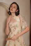 Fleur Qipao (Champagne)