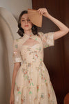 Fleur Qipao (Champagne)