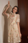 Fleur Qipao (Champagne)