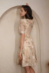 Fleur Qipao (Champagne)