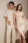 Zhu En Qipao (Blush Sequins)