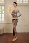 Isadora Batik Dress with Obi Belt (Printed)