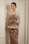 Isadora Batik Dress with Obi Belt (Printed)