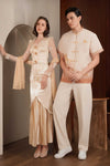 Seraya Kebaya Top (Champagne)