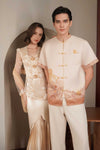 Seraya Kebaya Top (Champagne)