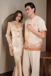 Seraya Kebaya Top (Champagne)