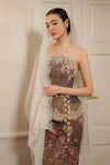 Isadora Batik Dress with Obi Belt (Printed)