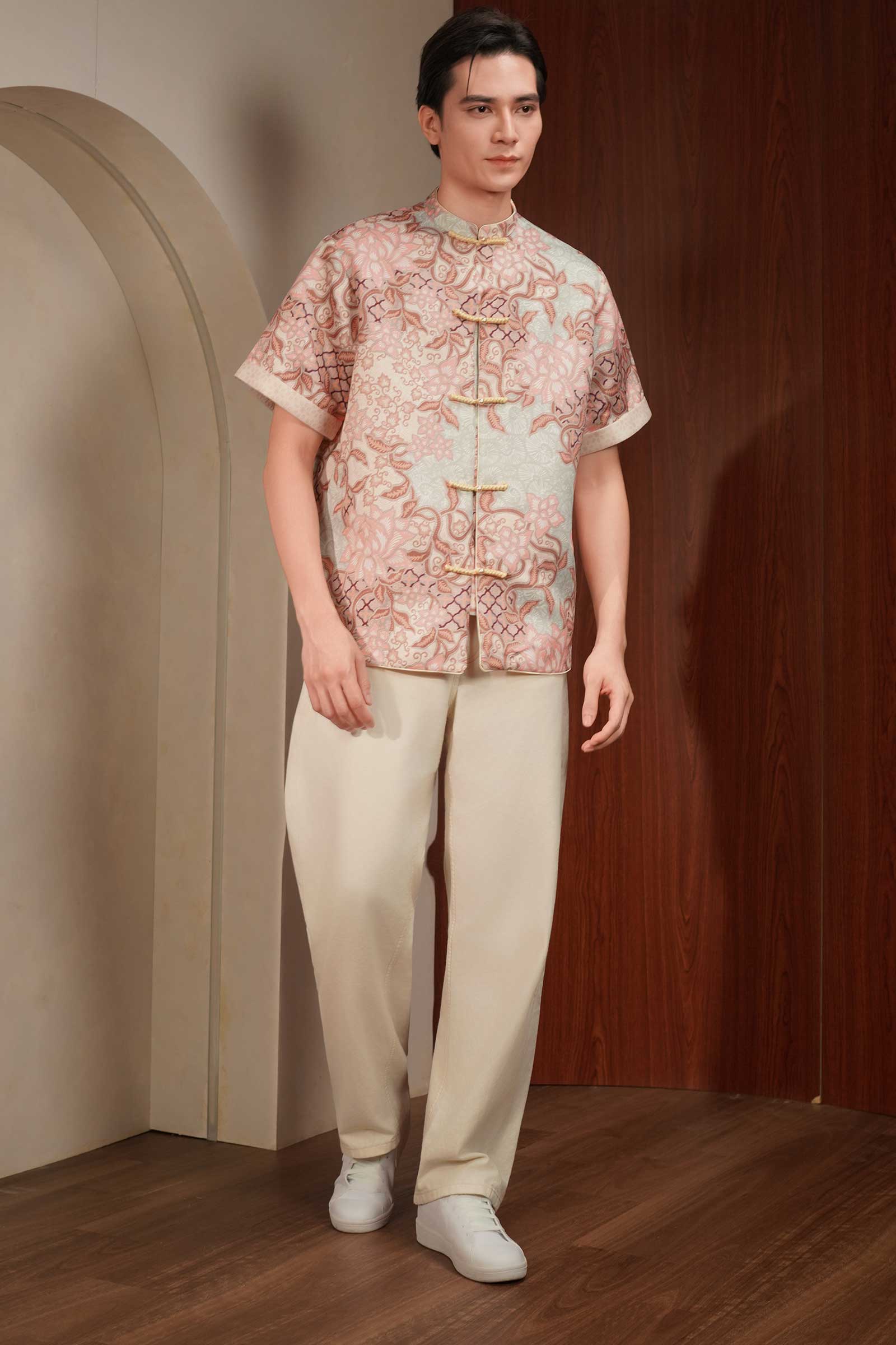 Lotus Men Samfu (Pink)