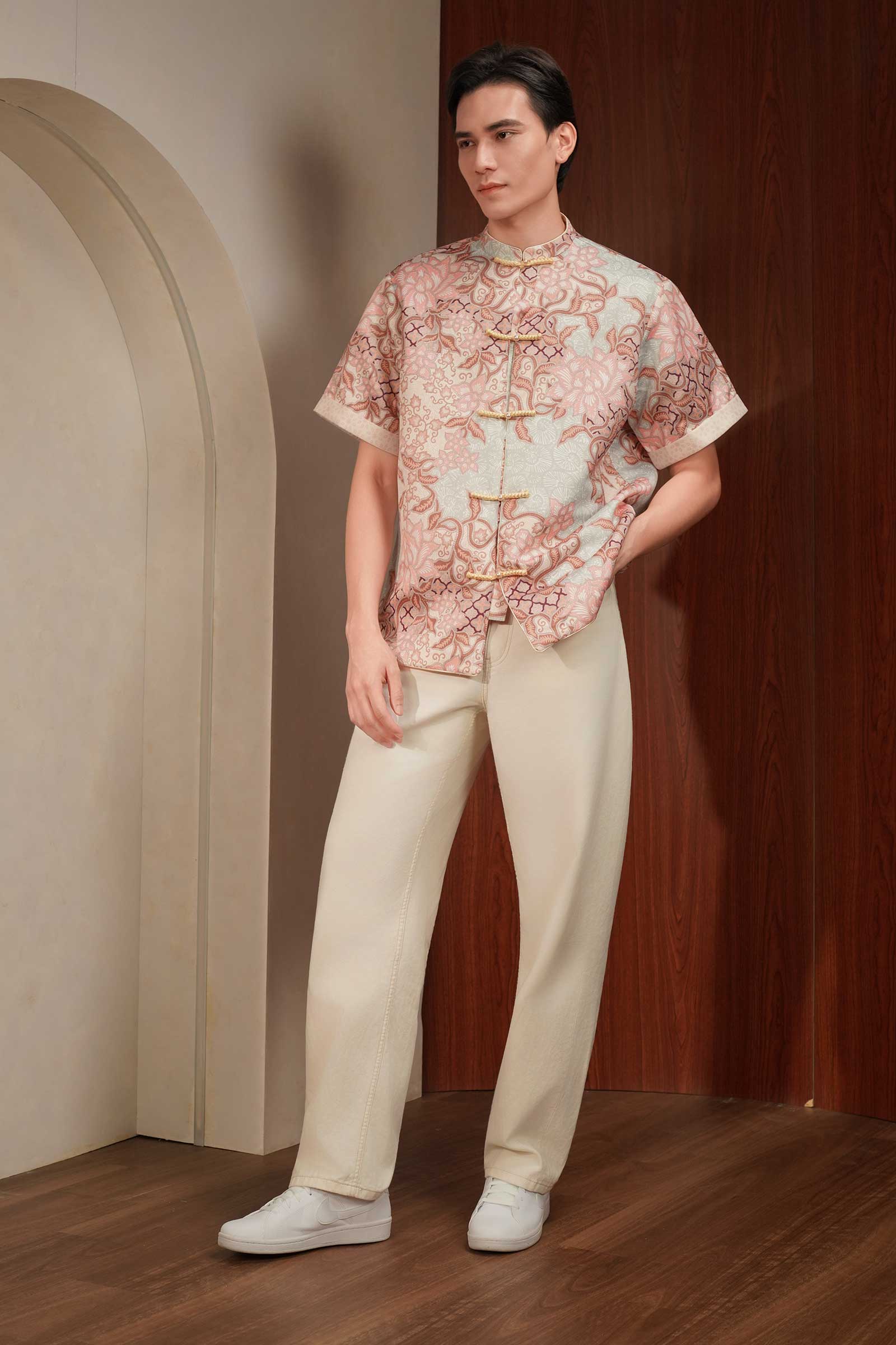 Lotus Men Samfu (Pink)