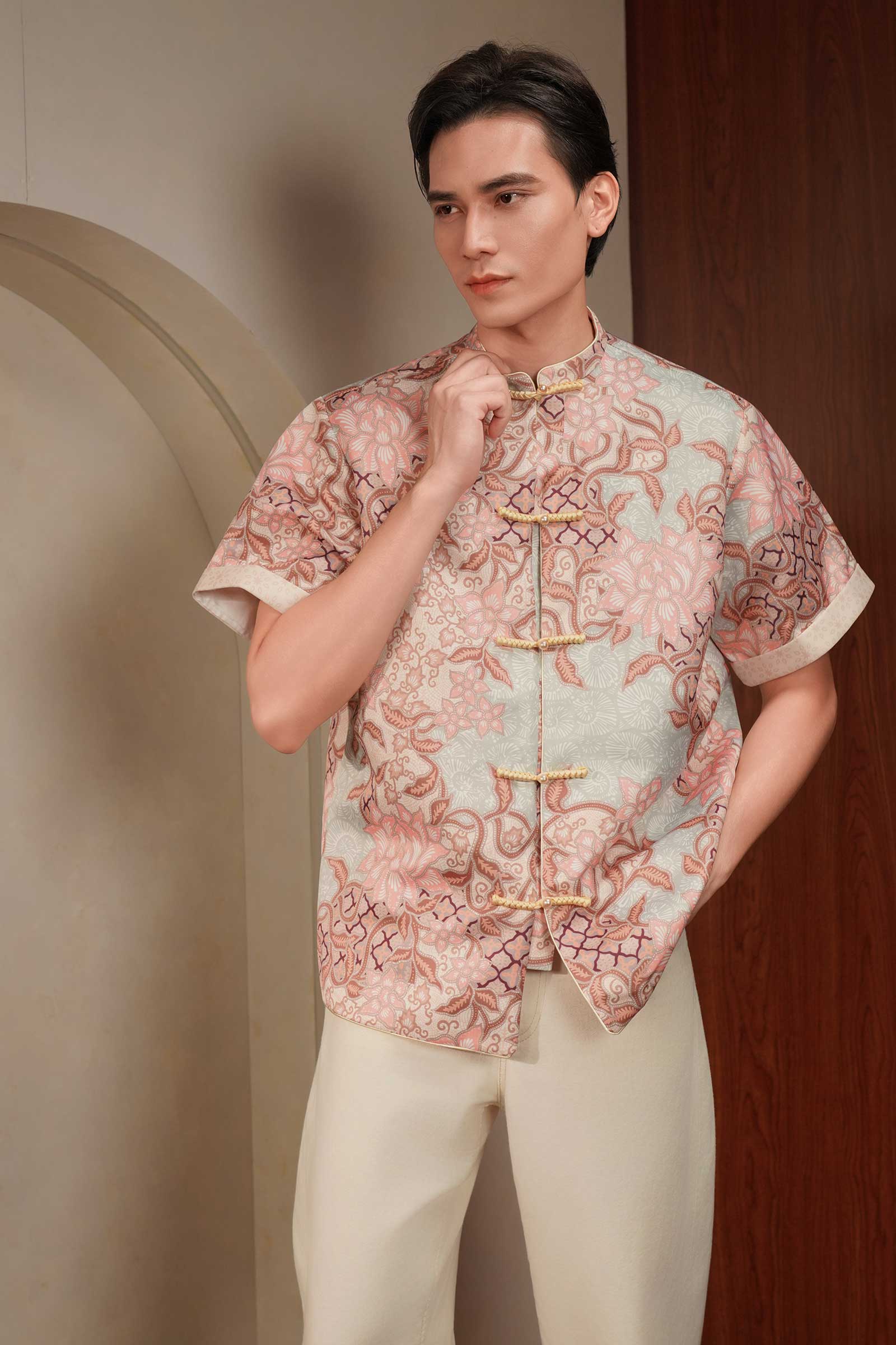 Lotus Men Samfu (Pink)
