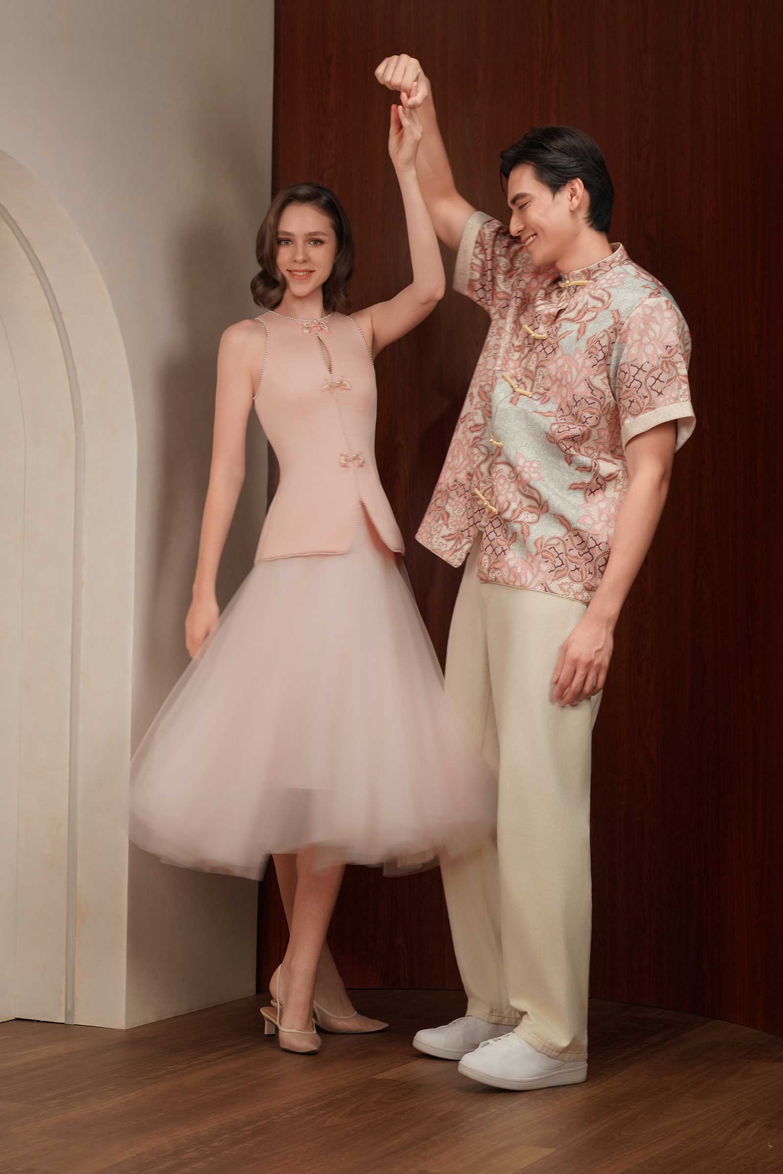 Lotus Men Samfu (Pink)