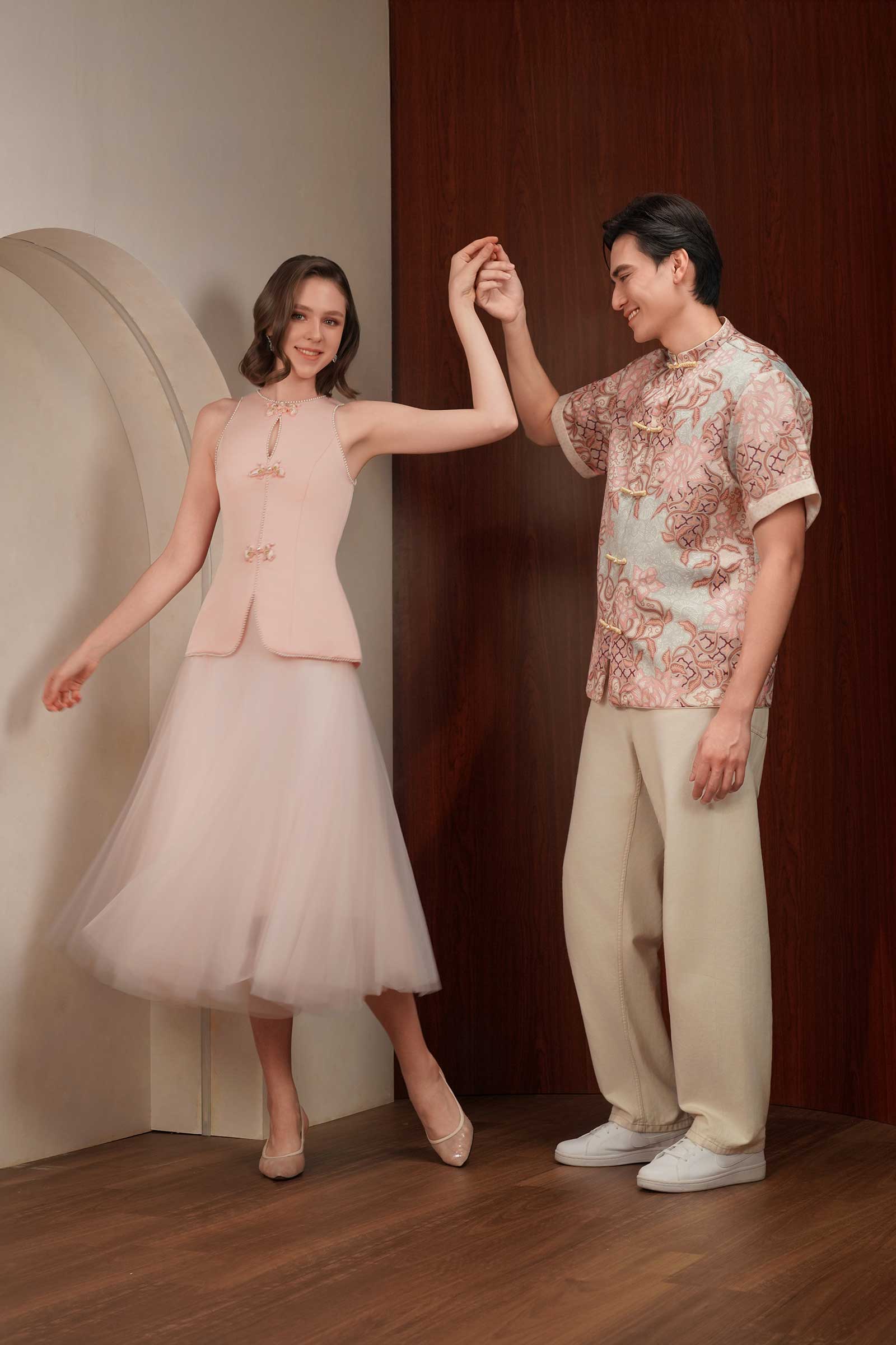 Lotus Men Samfu (Pink)