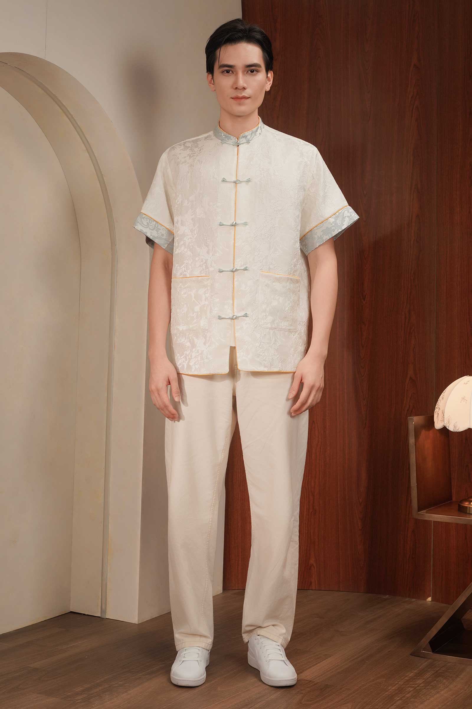 Sienna Men Samfu (Blue)