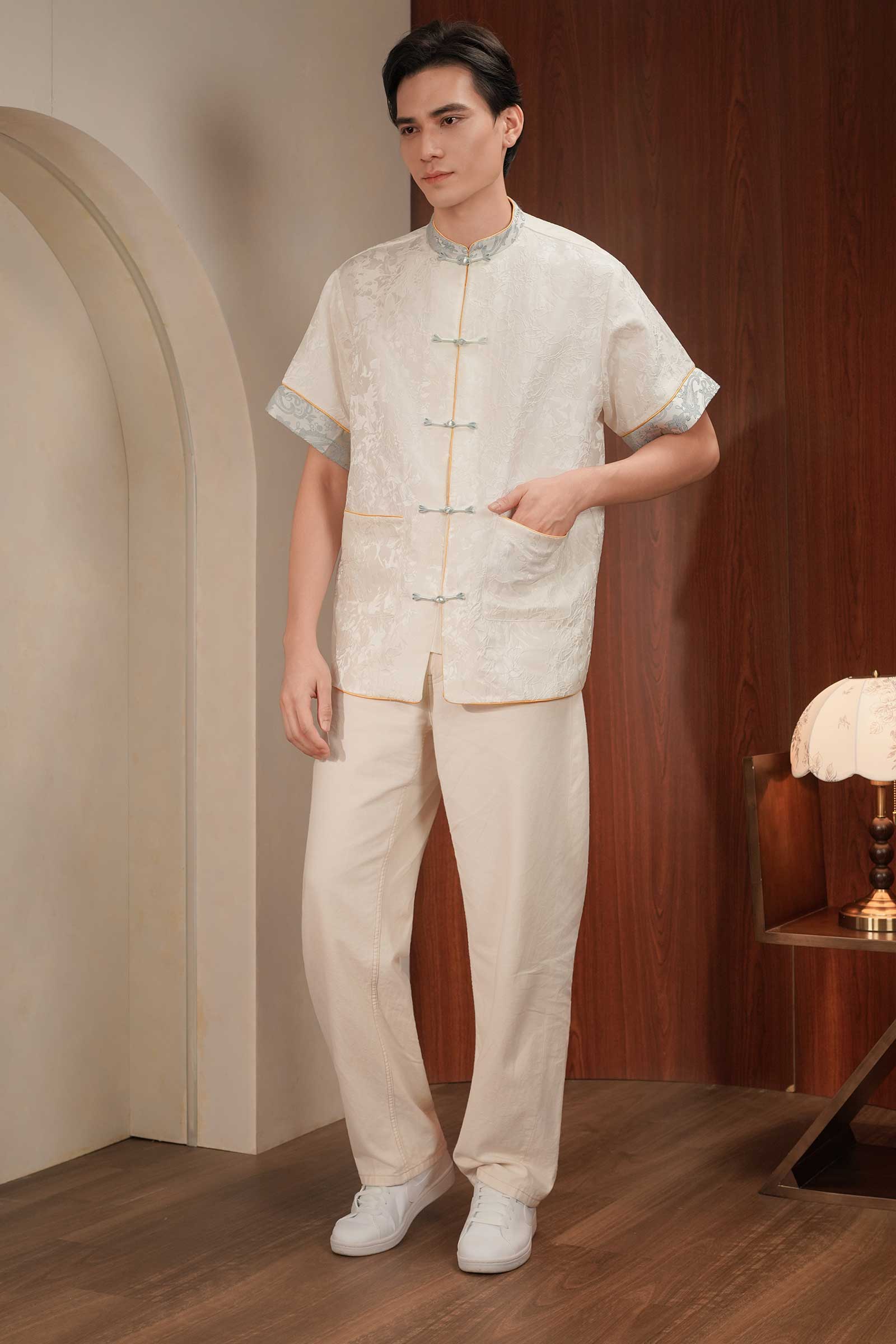 Sienna Men Samfu (Blue)