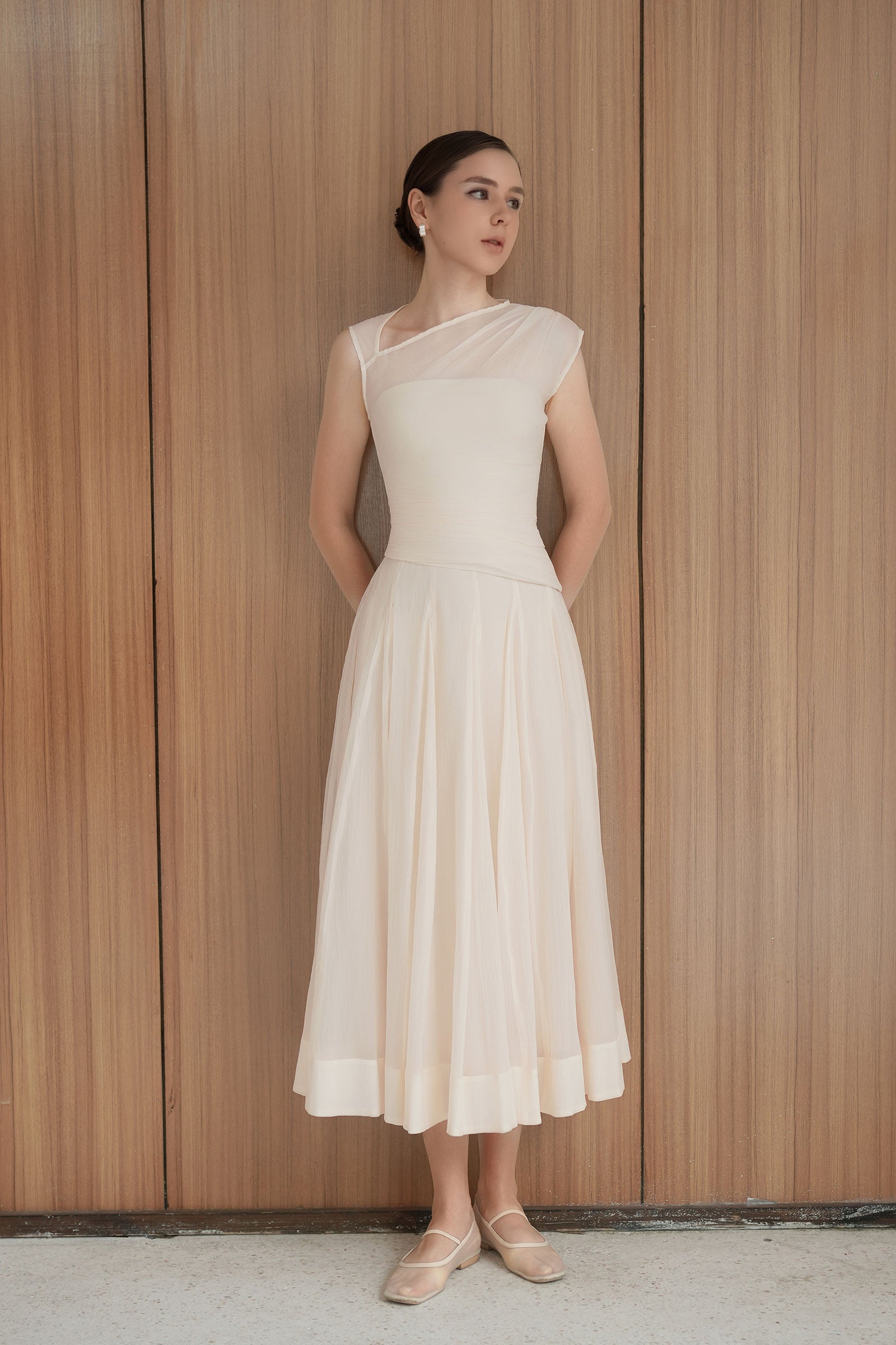 Jasmine Dress (Cream)
