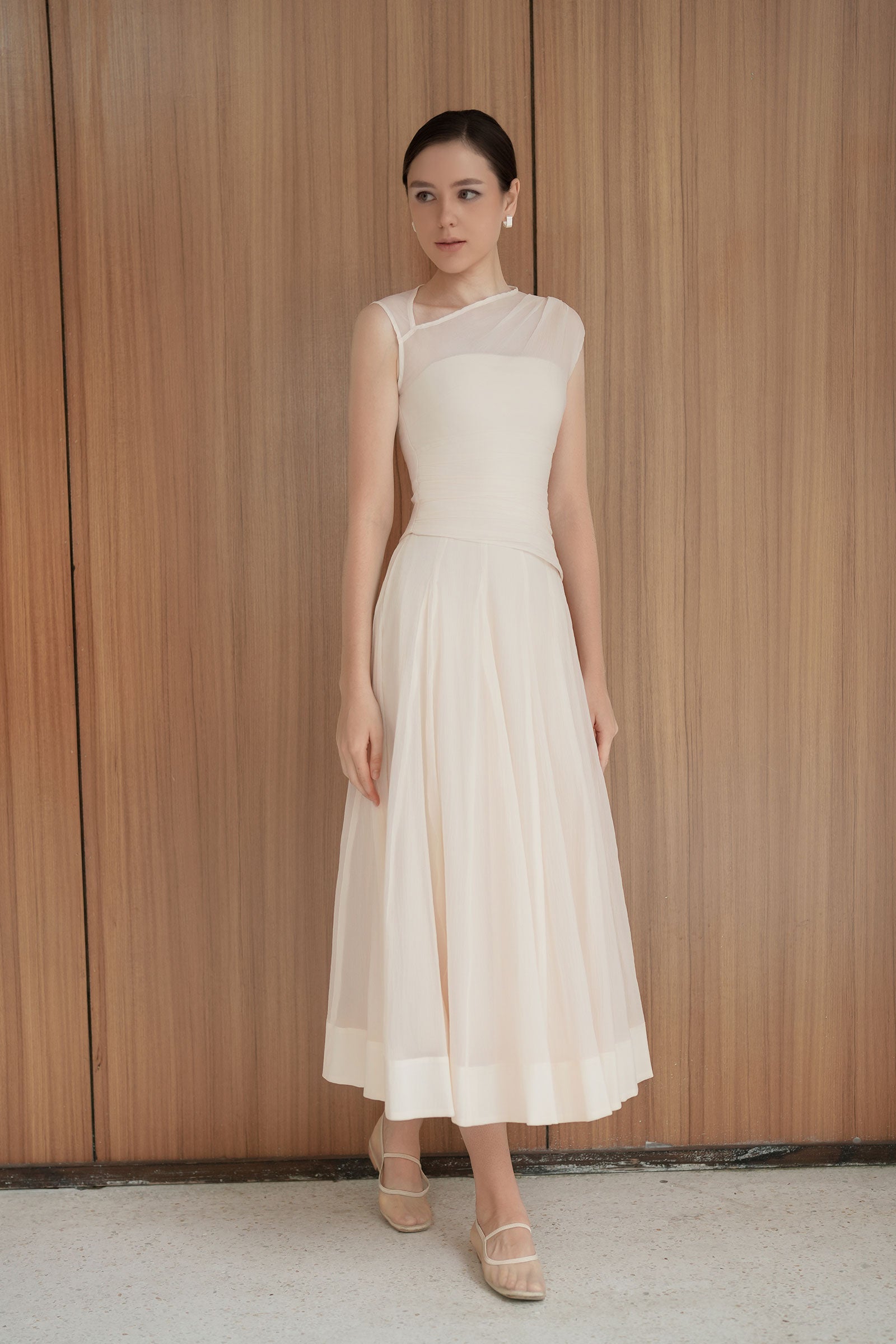 Jasmine Dress (Cream)