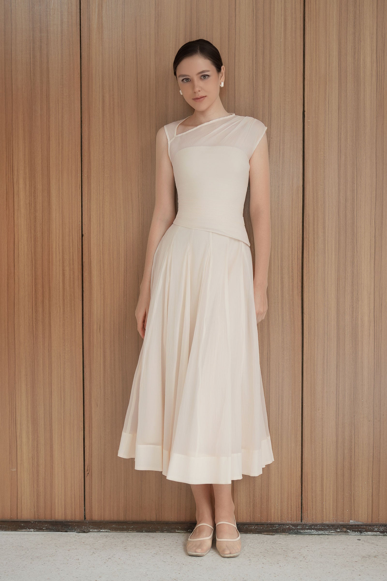 Jasmine Dress (Cream)