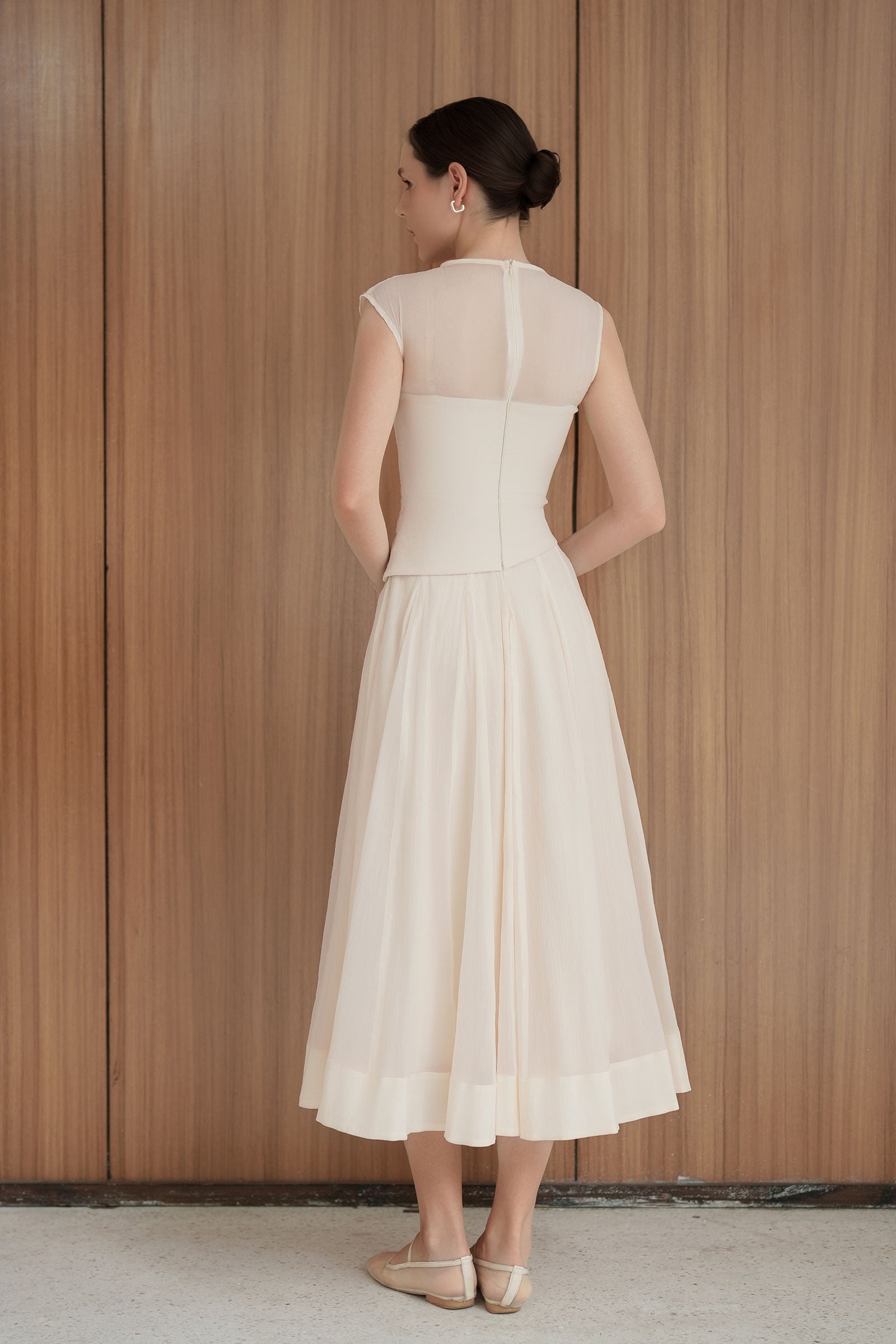 Jasmine Dress (Cream)
