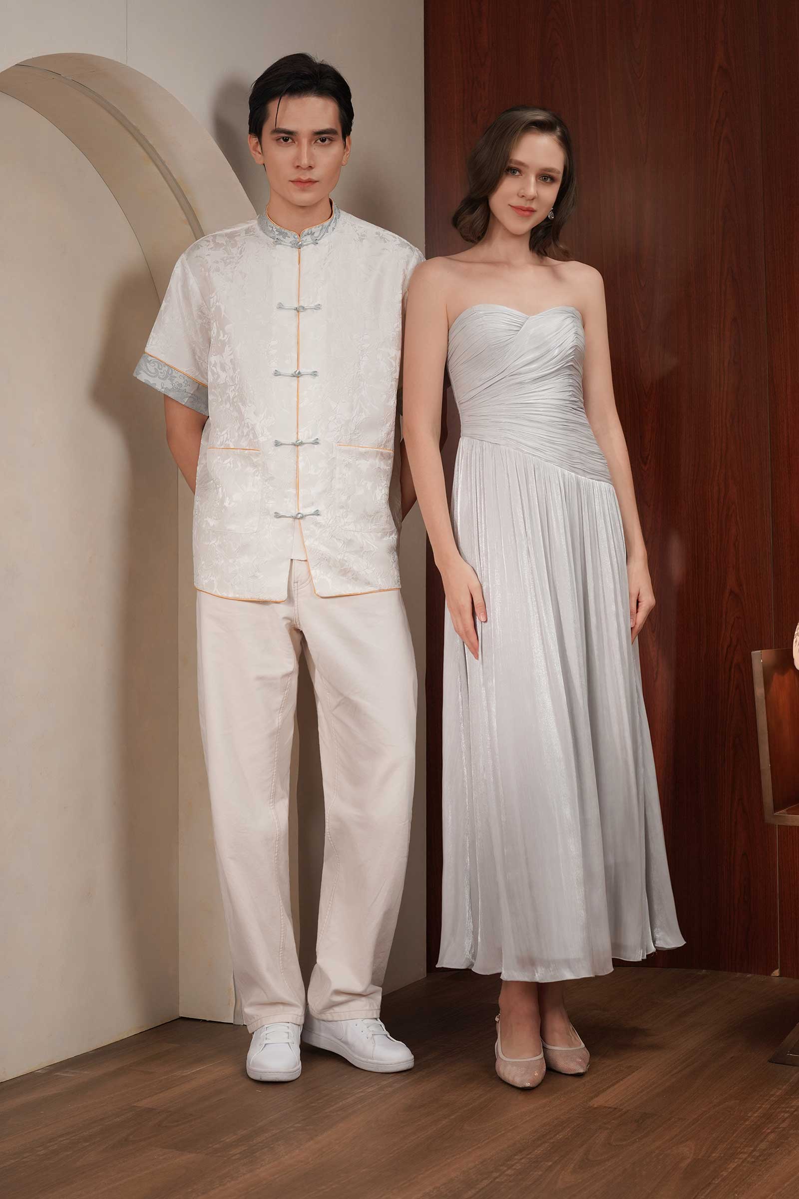 Viera Multiway Dress (Greyish Blue)