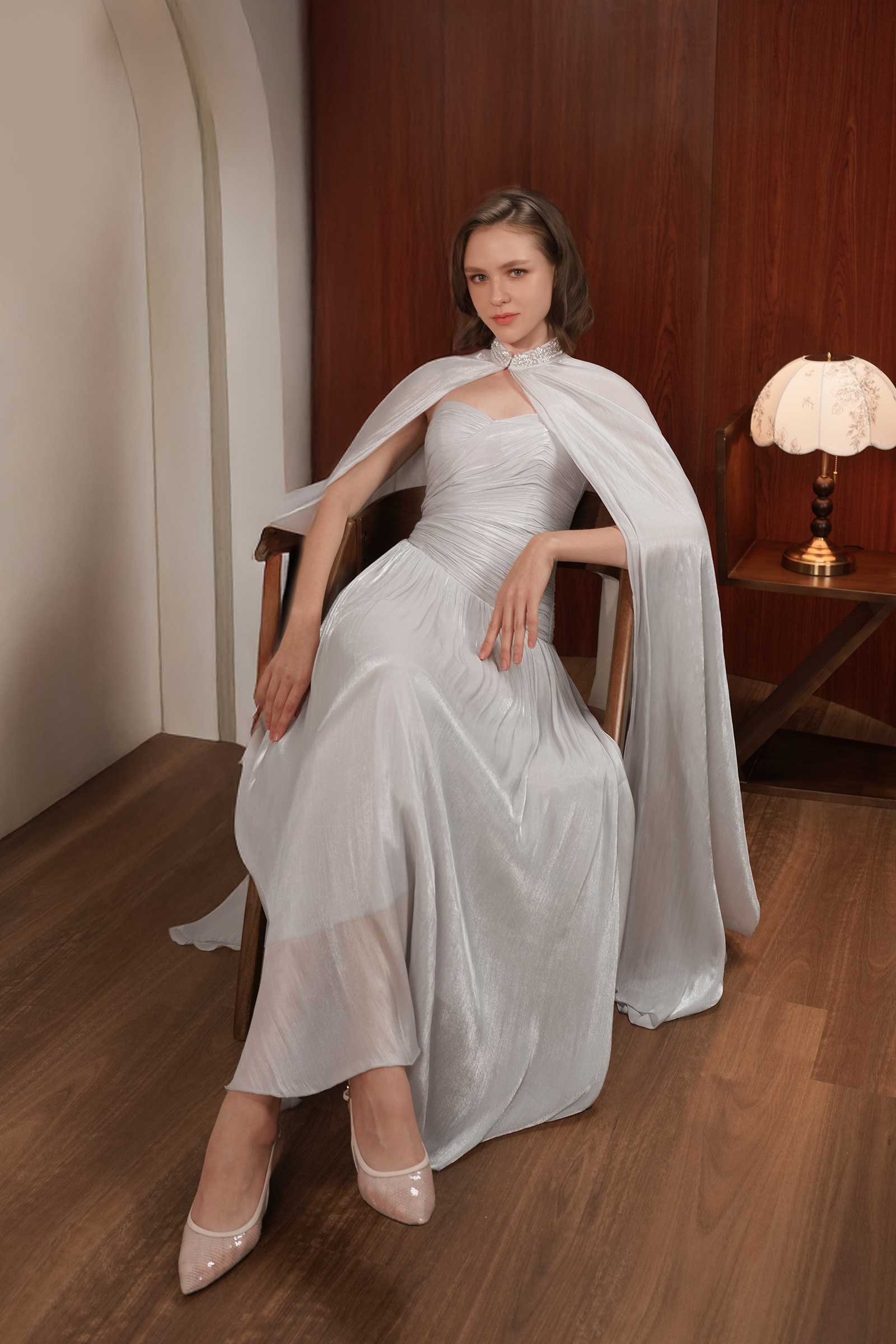 Viera Multiway Dress (Greyish Blue)