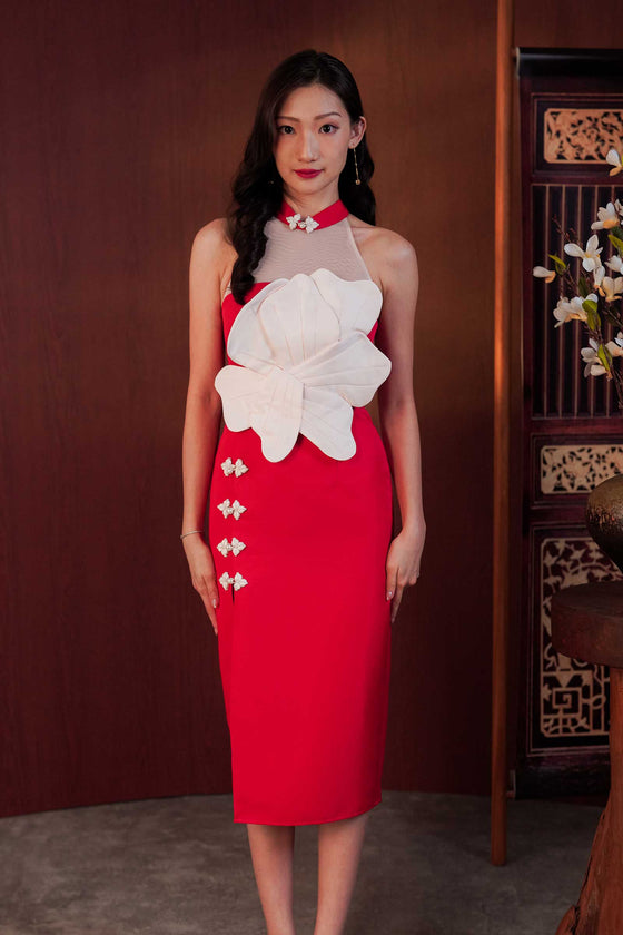 Chun Hua Qipao (Red)