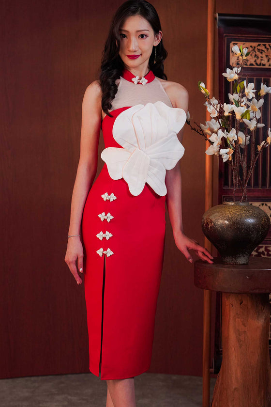 Chun Hua Qipao (Red)