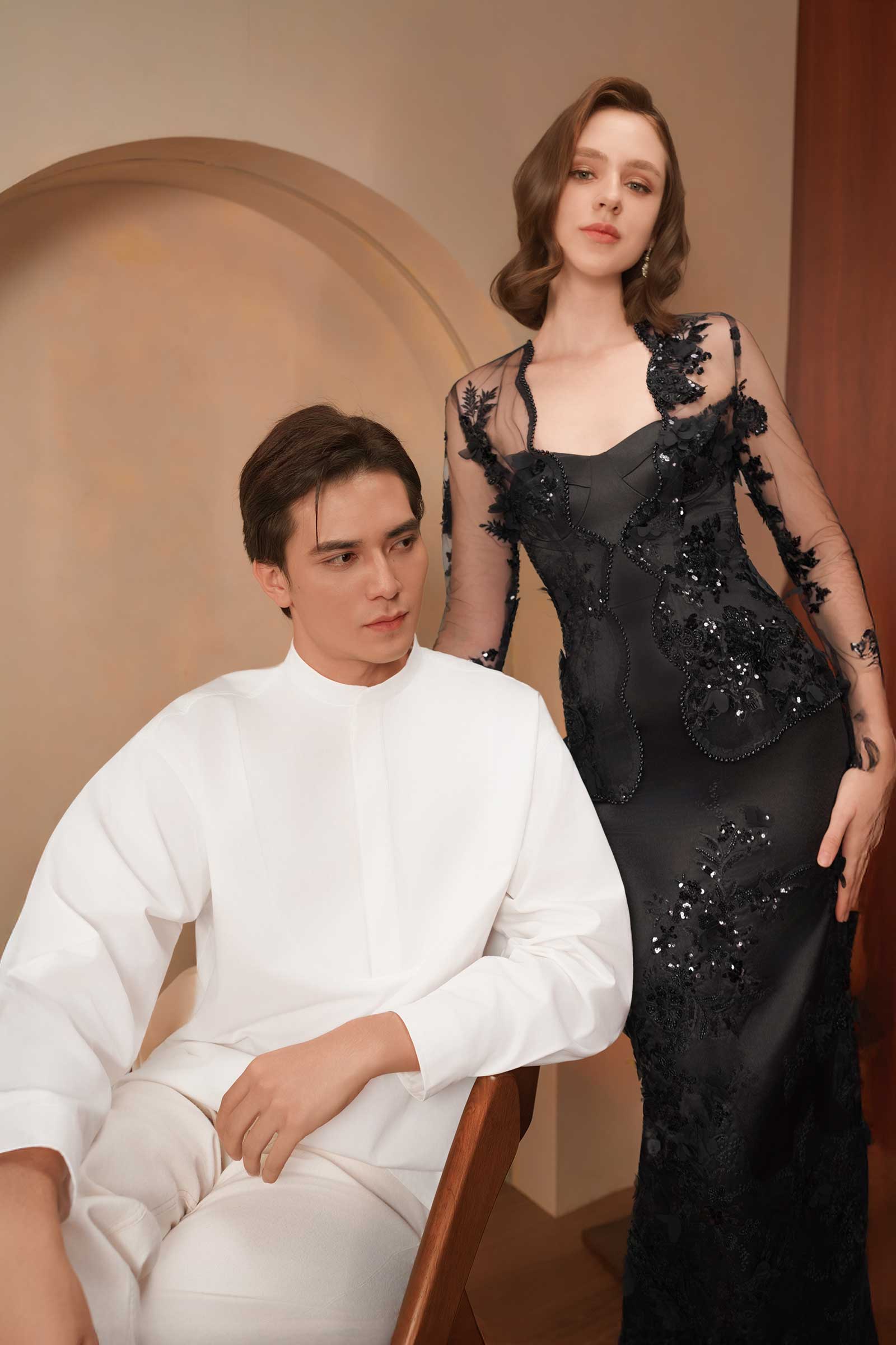 Noir Kebaya Outer (Black)