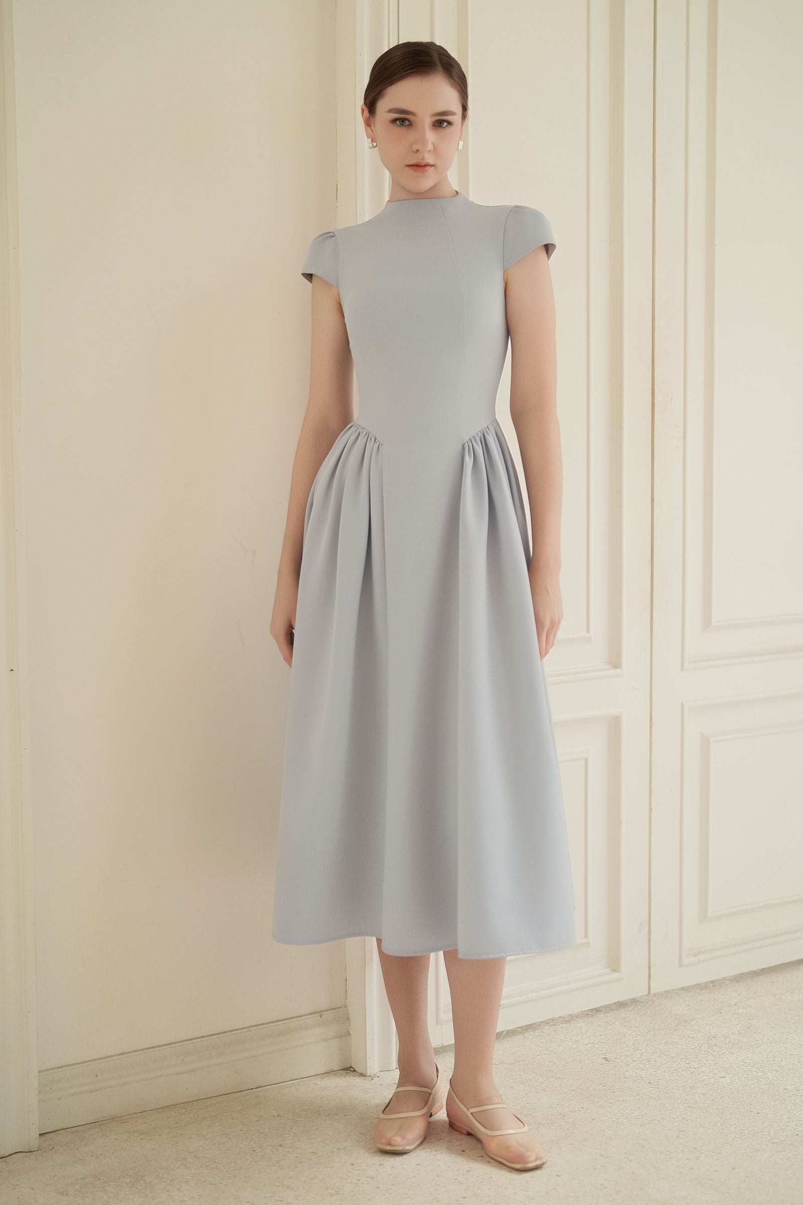 Élodie Dress (Grey)