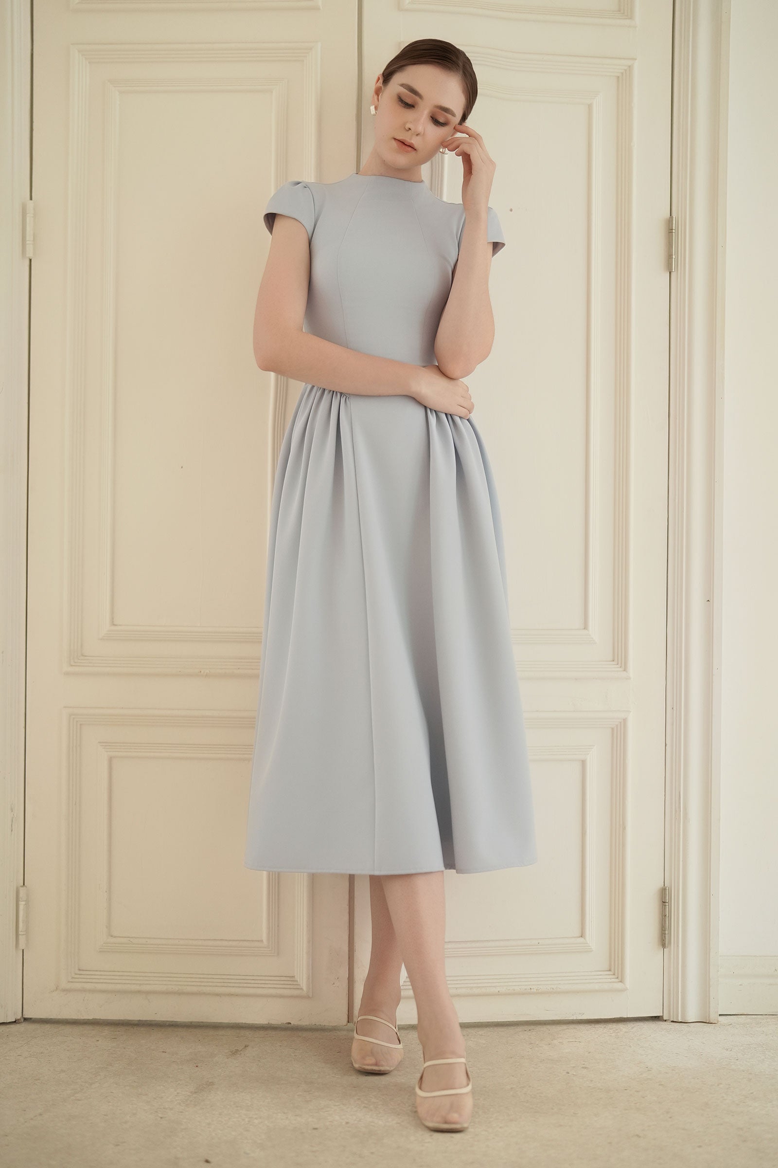 Élodie Dress (Grey)