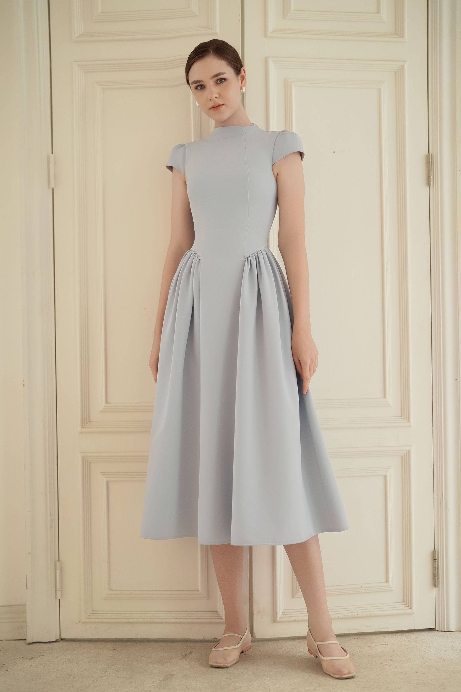 Élodie Dress (Grey)