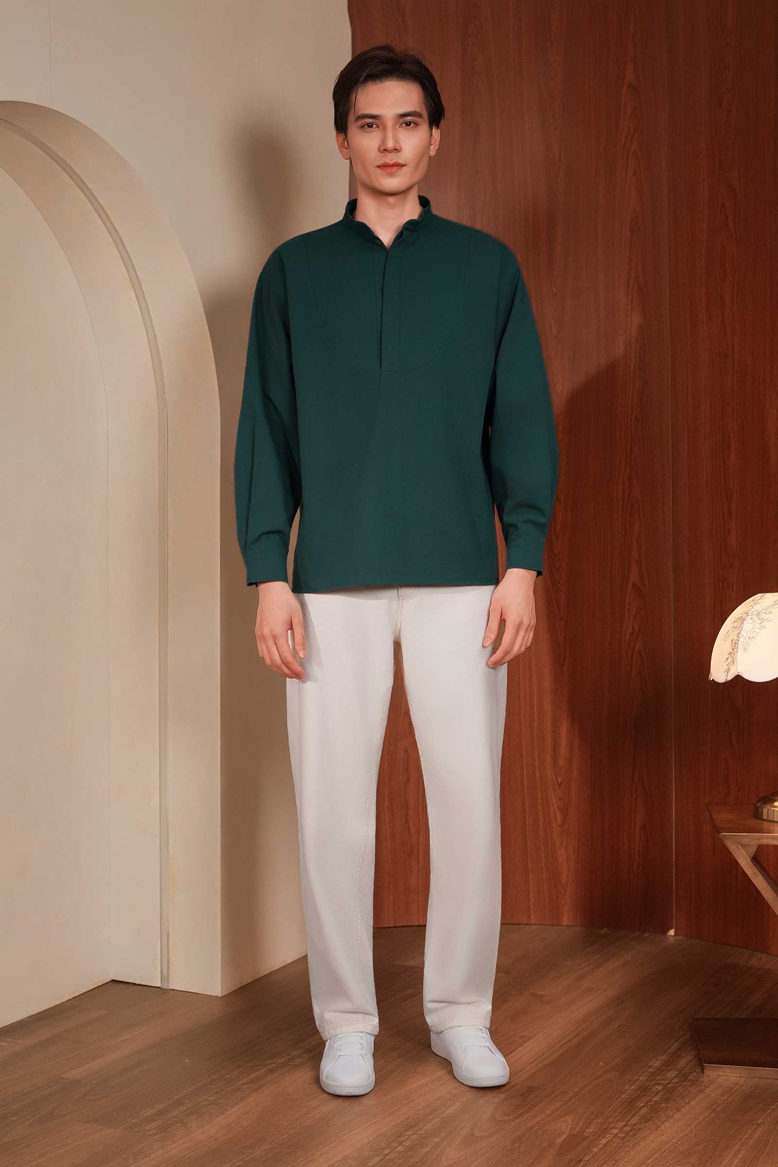 Johan Men Shirt (Teal)