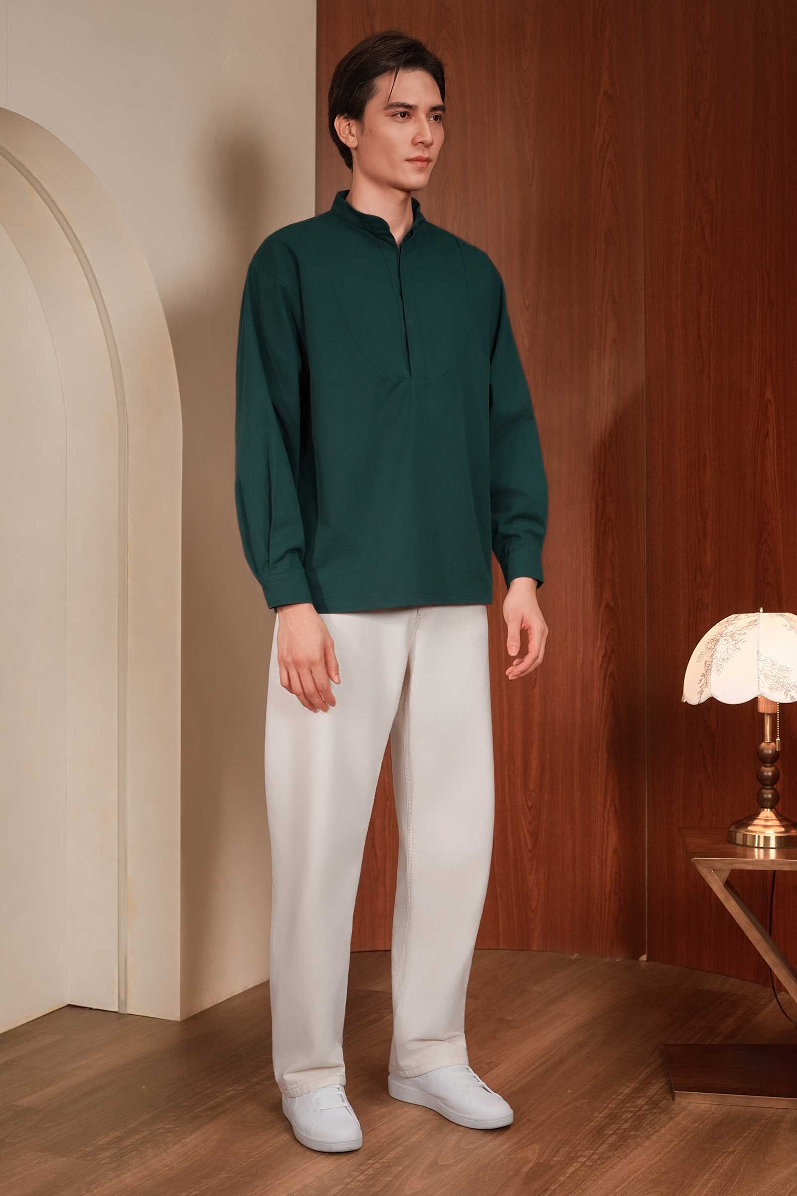 Johan Men Shirt (Teal)